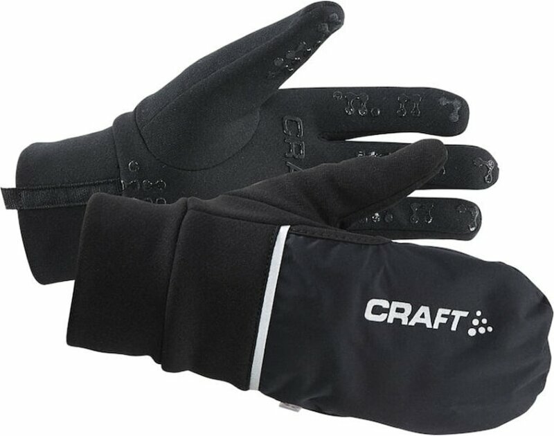 Bike-gloves Craft Hybrid Weather Black M Bike-gloves