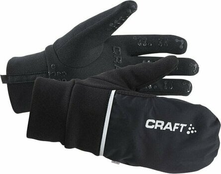 Bike-gloves Craft Hybrid Weather Black M Bike-gloves - 1