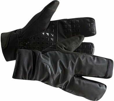 Bike-gloves Craft Siberian Split Finger 2.0 Black XS Bike-gloves - 1