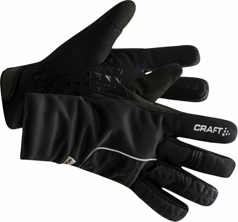 Cyklistické rukavice Craft Siberian 2 Black XS Cyklistické rukavice