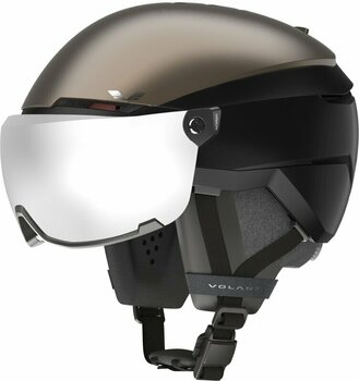 Smučarska čelada Volant Amid Visor HD Plus Gold/Black/Grey S (51-55 cm) Smučarska čelada - 1