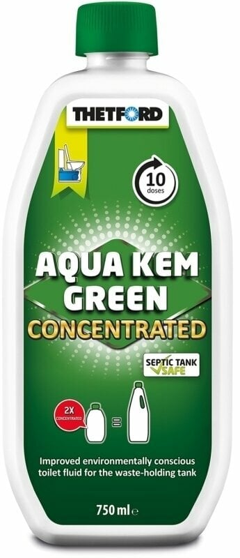 Tratamento de sanitas de campismo Thetford Aqua Kem Green Tratamento de sanitas de campismo