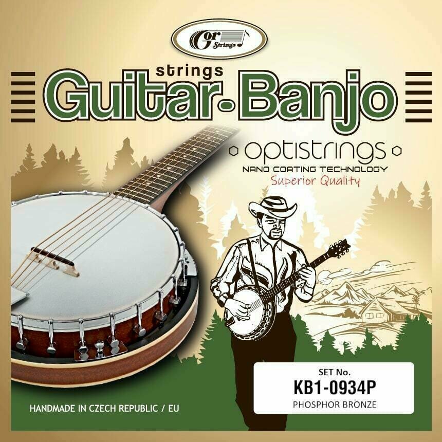Snaren voor banjo Gorstrings KB1-0934P