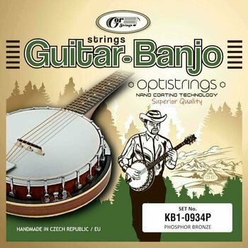 Snaren voor banjo Gorstrings KB1-0934P - 1