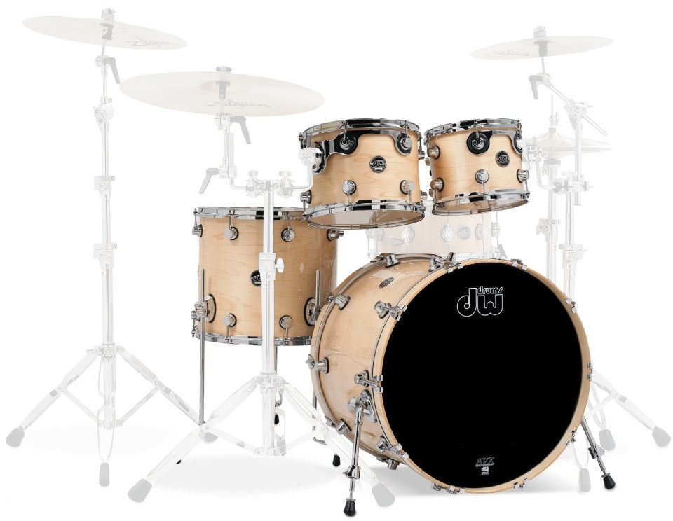 Akoestisch drumstel DW Performance Natural Lacquer