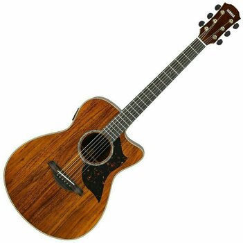 electro-acoustic guitar Yamaha AC4 Natural - 1
