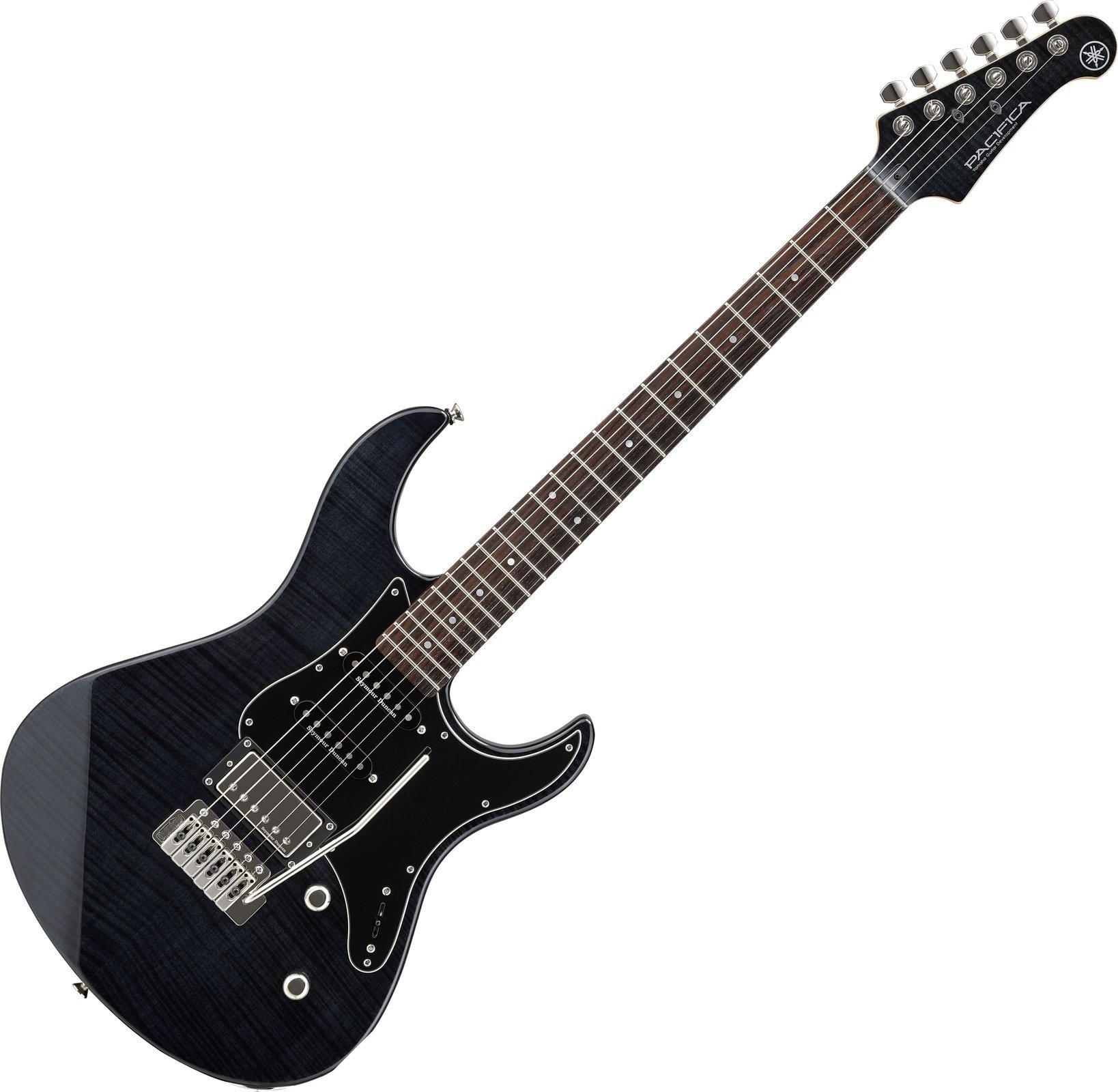 Elektrische gitaar Yamaha Pacifica 612V Translucent Black
