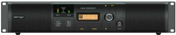 Vermogens eindversterker Behringer NX1000D Vermogens eindversterker - 1