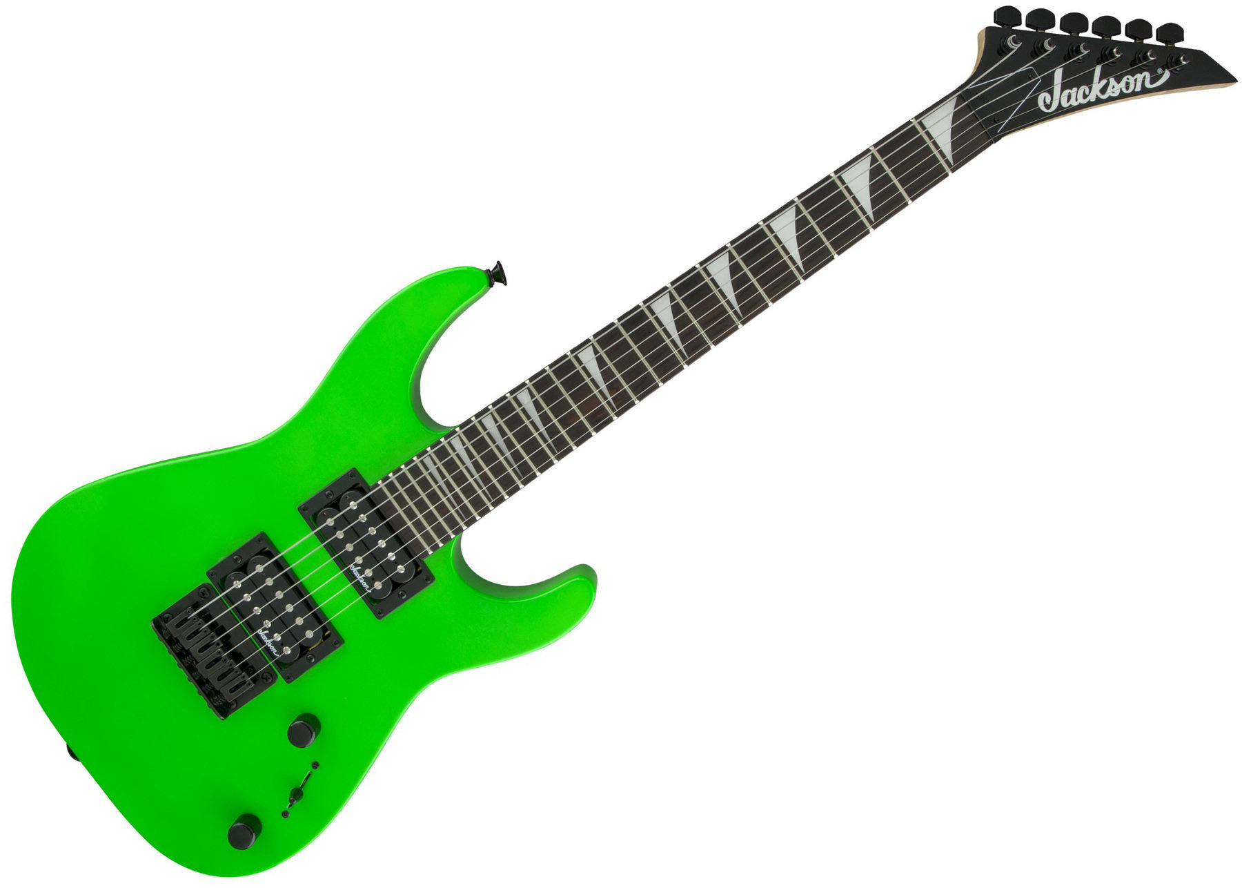 Elektrisk gitarr Jackson JS1X Dinky Minion AH FB Neon Green