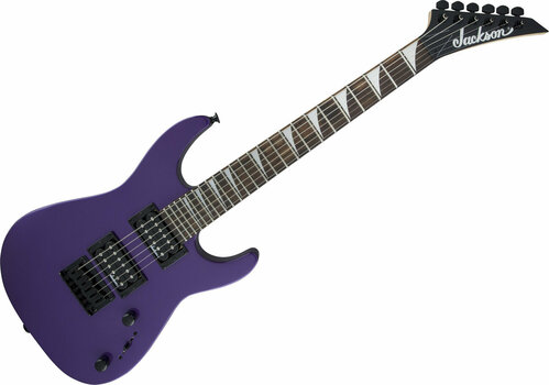 Chitară electrică Jackson JS1X Dinky Minion AH FB Pavo Purple - 1