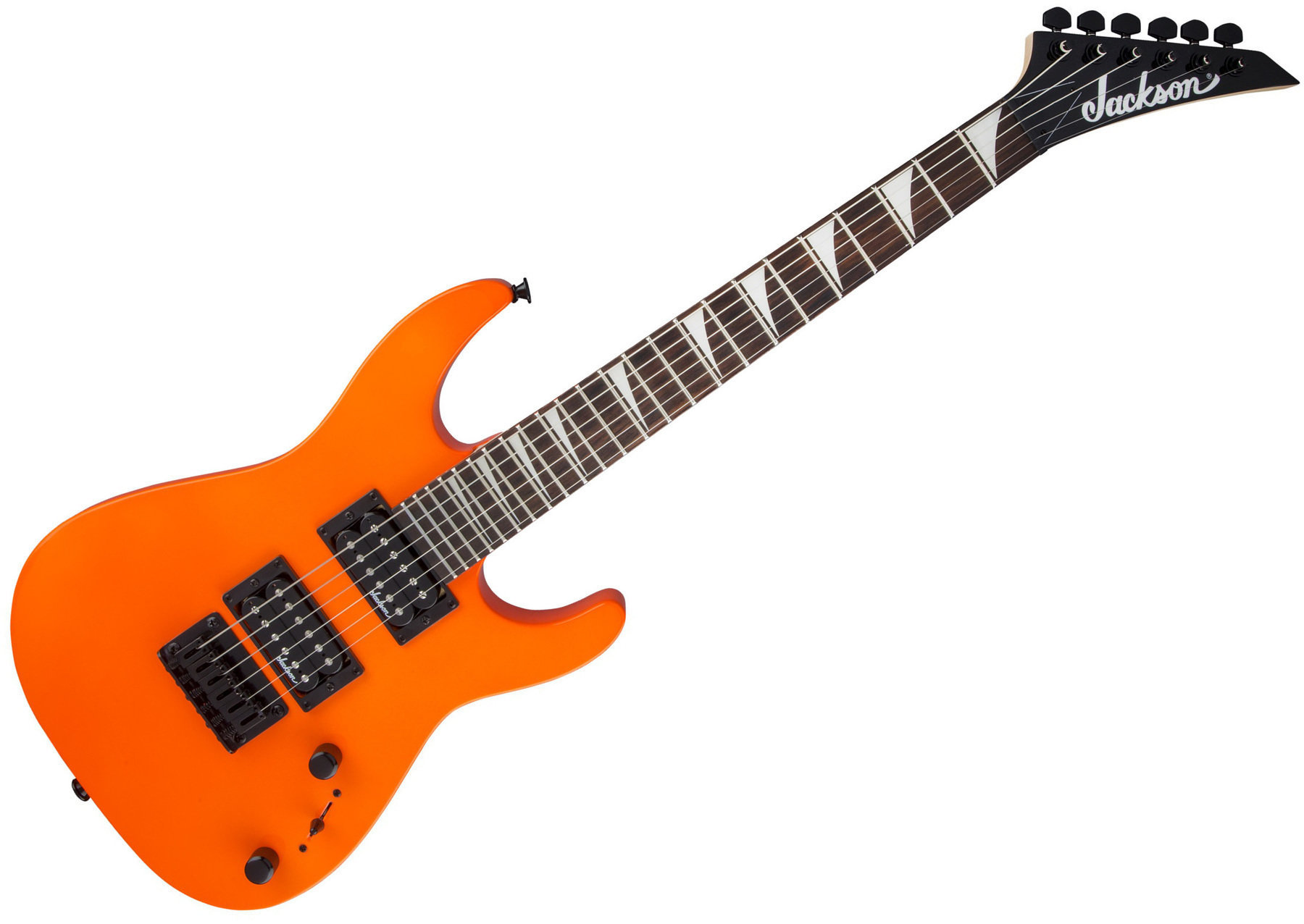 Elektrisk gitarr Jackson JS1X Dinky Minion AH FB Neon Orange