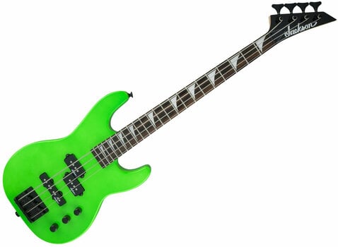 4-strängad basgitarr Jackson JS1X Concert Bass Minion AH FB Neon Green - 1