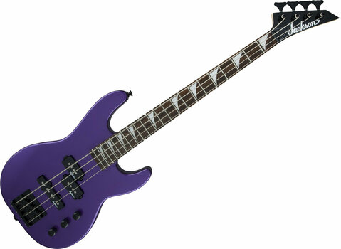 Basse électrique Jackson JS1X Concert Bass Minion AH FB Pavo Purple - 1