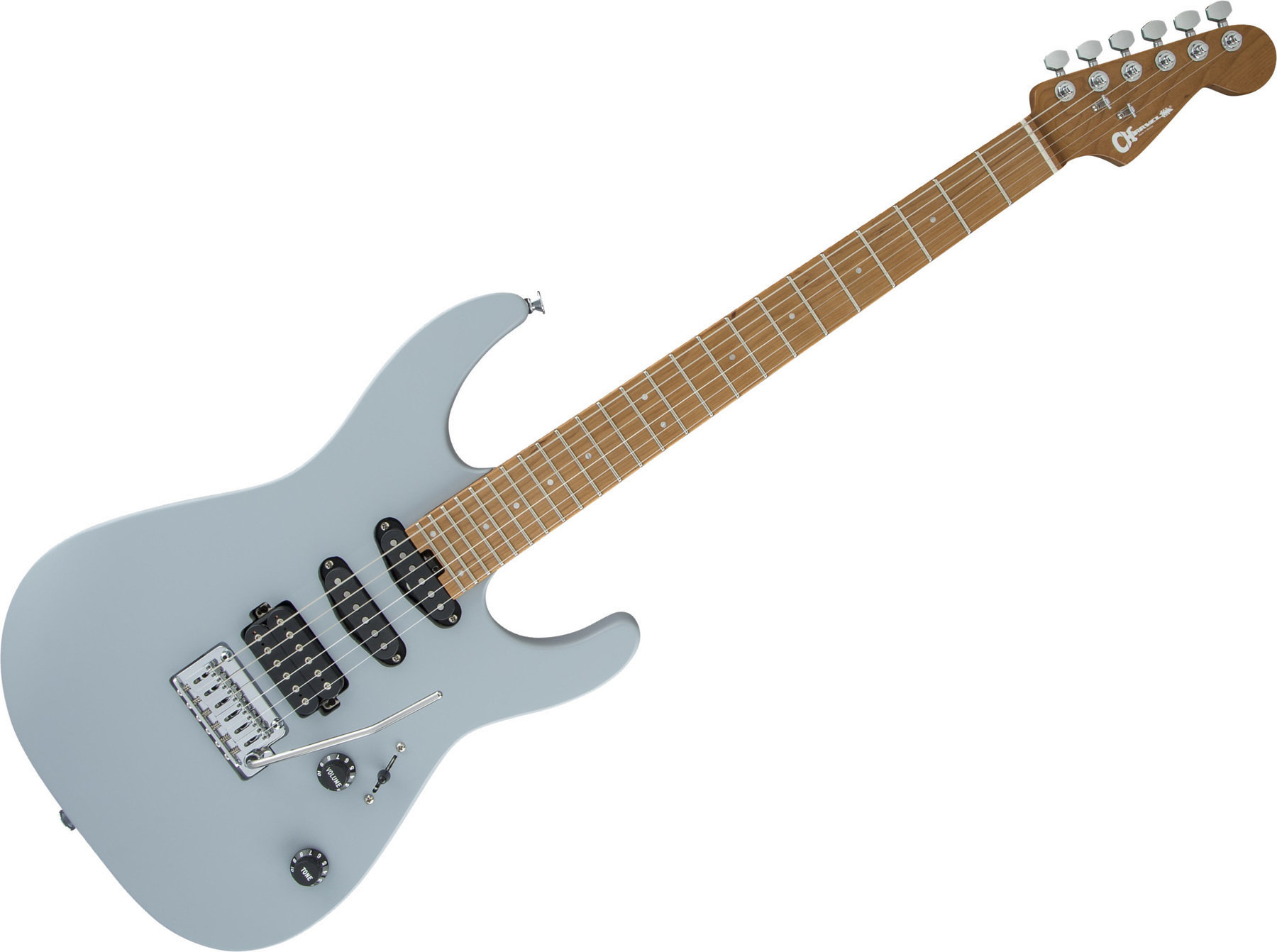 Guitare électrique Charvel Pro-Mod DK24 HSS 2PT CM Primer Gray