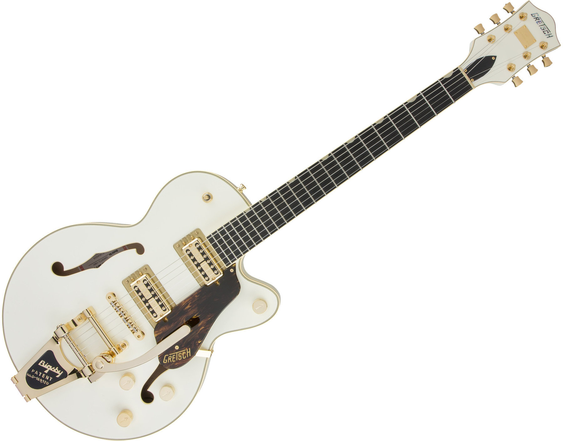 Semi-Acoustic Guitar Gretsch G6659TG PE Broadkaster JR Vintage White