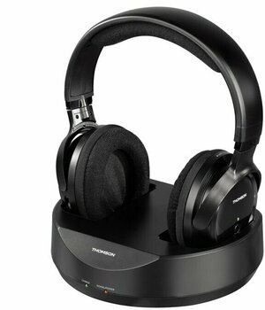 Vezeték nélküli fejhallgatók On-ear Thomson WHP3001 Black - 1