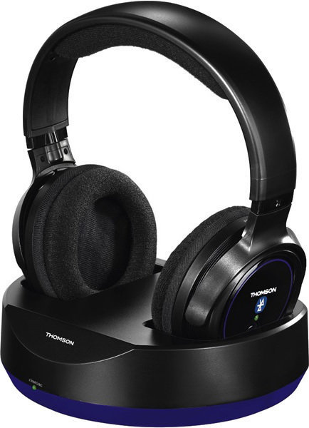 Wireless On-ear headphones Thomson WHP6316BT Black