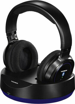 Wireless On-ear headphones Thomson WHP6316BT Black - 1
