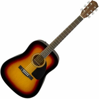 Dreadnought Guitar Fender CD-60 V3 Sunburst - 1