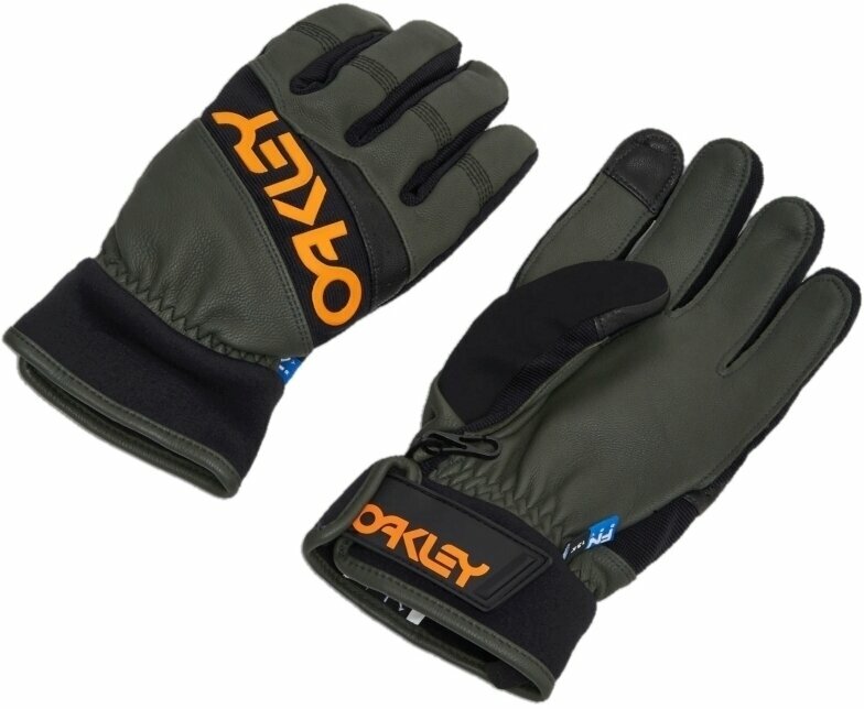 Lyžařské rukavice Oakley Factory Winter Gloves 2.0 New Dark Brush XS Lyžařské rukavice