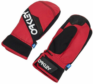 Ski Gloves Oakley Factory Winter Mittens 2.0 Red Line XS Ski Gloves - 1