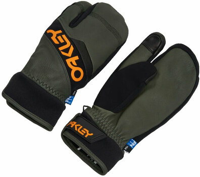 Lyžiarske rukavice Oakley Factory Winter Trigger Mitt 2 New Dark Brush XS Lyžiarske rukavice - 1