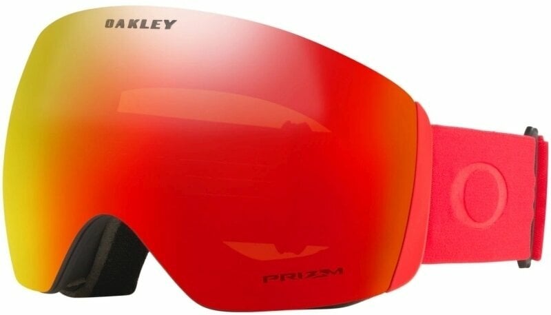 Óculos de esqui Oakley Flight Deck L 7050A3 Redline/Prizm Snow Torch Óculos de esqui
