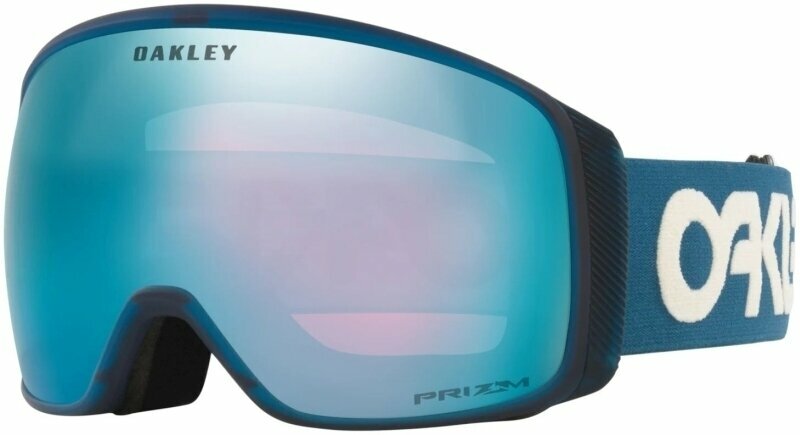 Okulary narciarskie Oakley Flight Tracker L 710442 Posiedon/White/Prizm Snow Sapphire Okulary narciarskie