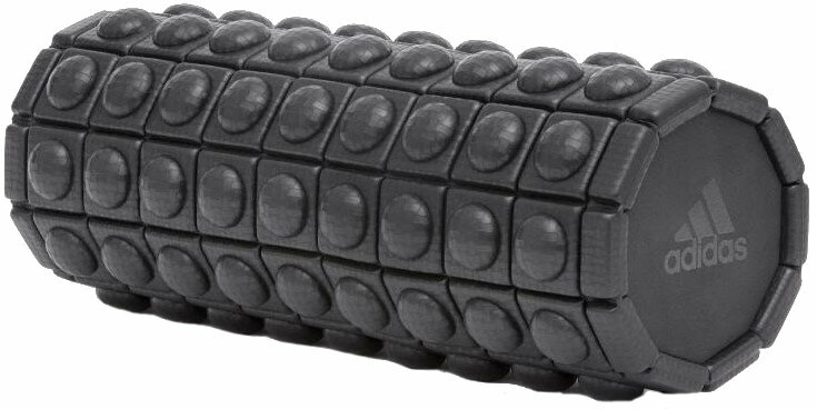 Фитнес > Фитнес оборудване и аксесоари > Масажни ролки Adidas Textured Foam Roller Black 33 cm