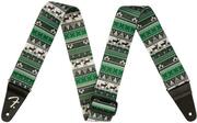 Fender Ugly Xmas Sweater GFI Green Fair Isle Tekstylne gitarowe pasy (Jak nowe)