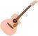 electro-acoustic guitar Fender FSR Newport Player WN Shell Pink
