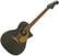 electro-acoustic guitar Fender FSR Newport Player WN Charcoal Frost Metallic electro-acoustic guitar
