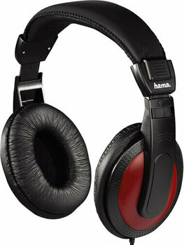 On-ear Headphones Hama HK-5618 Black/Red - 1