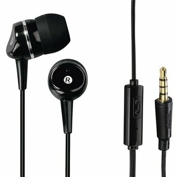 Ecouteurs intra-auriculaires Hama Basic4Phone Black - 1