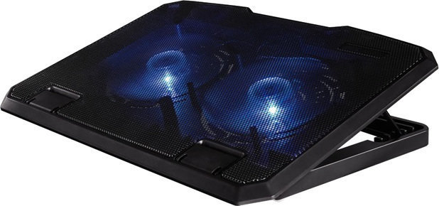 Base di raffreddamento per laptop Hama Notebook Cooler Black