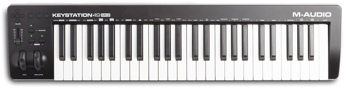 MIDI mesterbillentyűzet M-Audio Keystation 49 MK3
