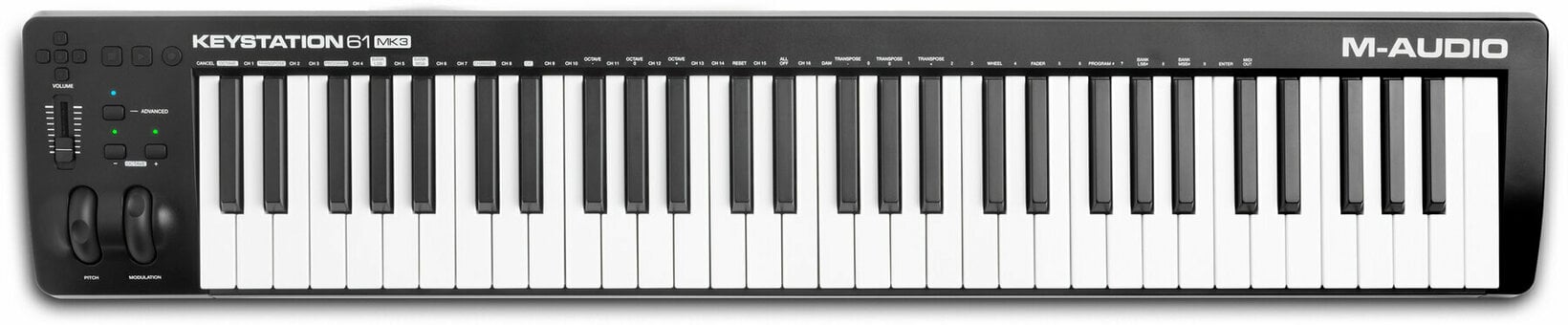 M-Audio Keystation 61 MK3 MIDI toetsenbord - Muziker