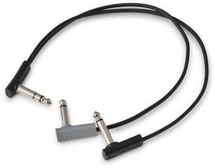Cable de conexión RockBoard Flat Patch Y 30 cm Angulado - Angulado Cable de conexión