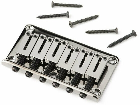 Kitarski most Fender Custom Telecaster Special HH Bridge Assembly Black Nickel - 1