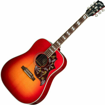 Chitară electro-acustică Dreadnought Gibson Hummingbird 2019 Vintage Cherry Sunburst - 1