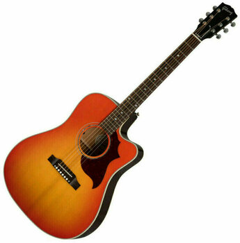 Elektroakustická gitara Dreadnought Gibson Hummingbird AG 2019 Light Cherry Burst - 1
