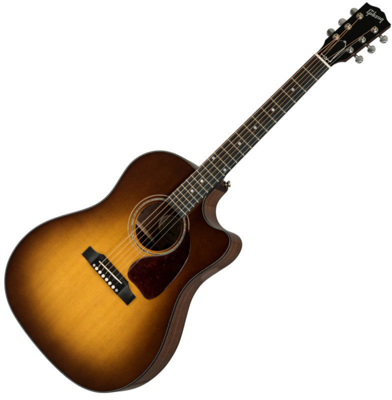 elektroakustisk gitarr Gibson J-45 AG 2019 Walnut Burst