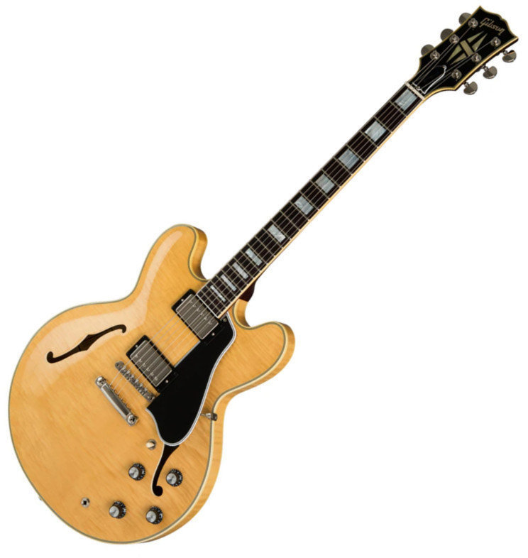 Halvakustisk gitarr Gibson ES-355 Figured 2019 Vintage Natural