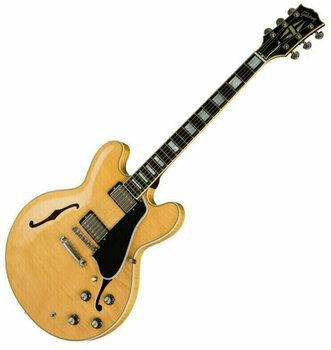 Halvakustisk gitarr Gibson ES-355 Figured 2019 Vintage Natural - 1