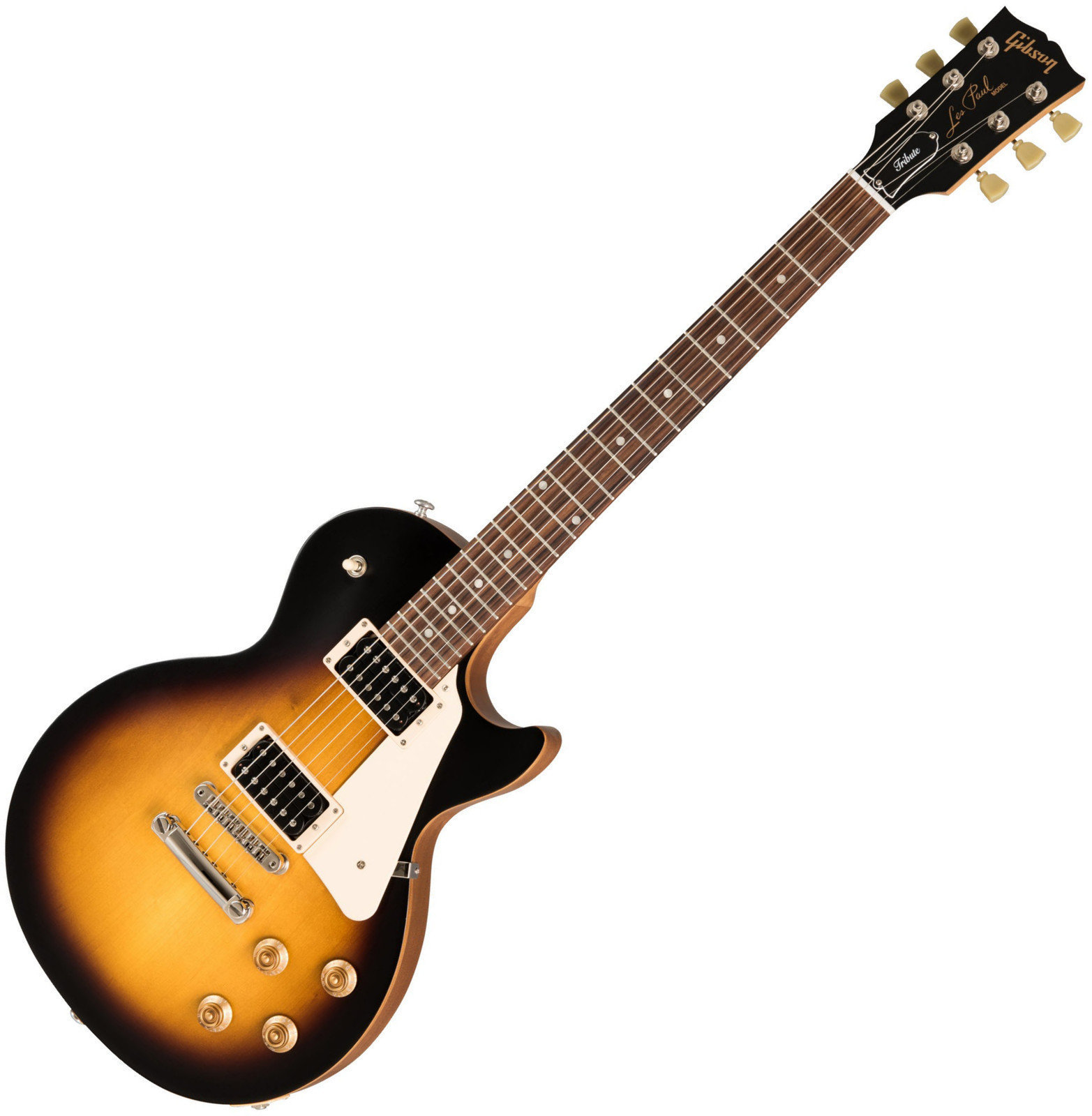 Elektrische gitaar Gibson Les Paul Studio Tribute 2019 Satin Tobacco Burst