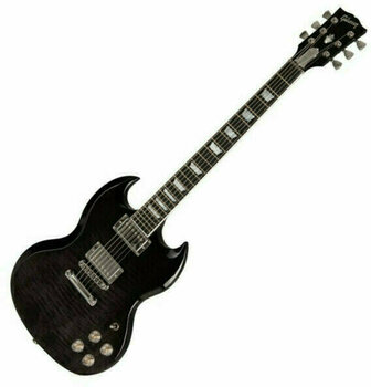 Chitarra Elettrica Gibson SG High Performance 2019 Trans Ebony Fade - 1