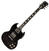 Guitare électrique Gibson SG High Performance 2019 Trans Ebony Fade