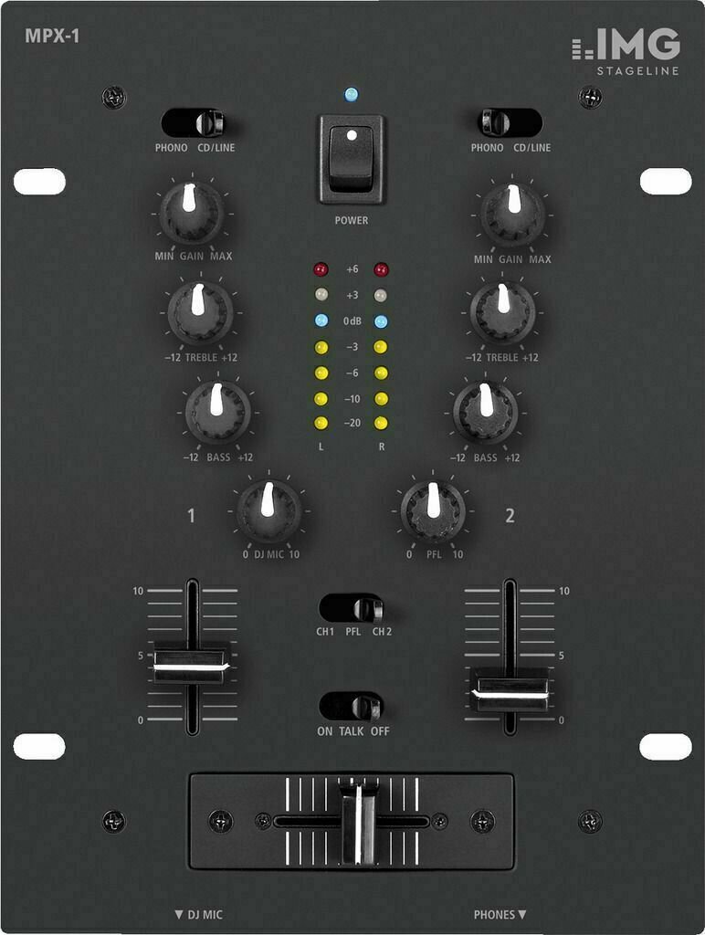 IMG Stage Line MPX-1/BK Mixer de DJ