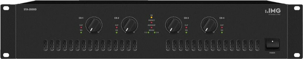 Multichannel Power Amplifier IMG Stage Line STA-2000D Multichannel Power Amplifier (Pre-owned)