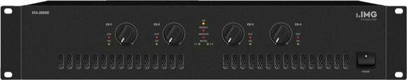 Multichannel Power Amplifier IMG Stage Line STA-2000D Multichannel Power Amplifier (Pre-owned) - 1